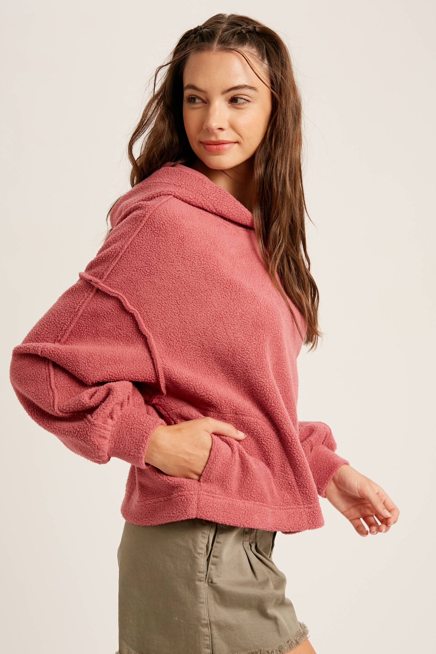 The Evergreen Ease Fleece Hoodie