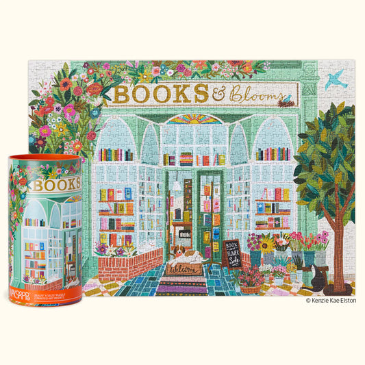 Books & Blooms Puzzle