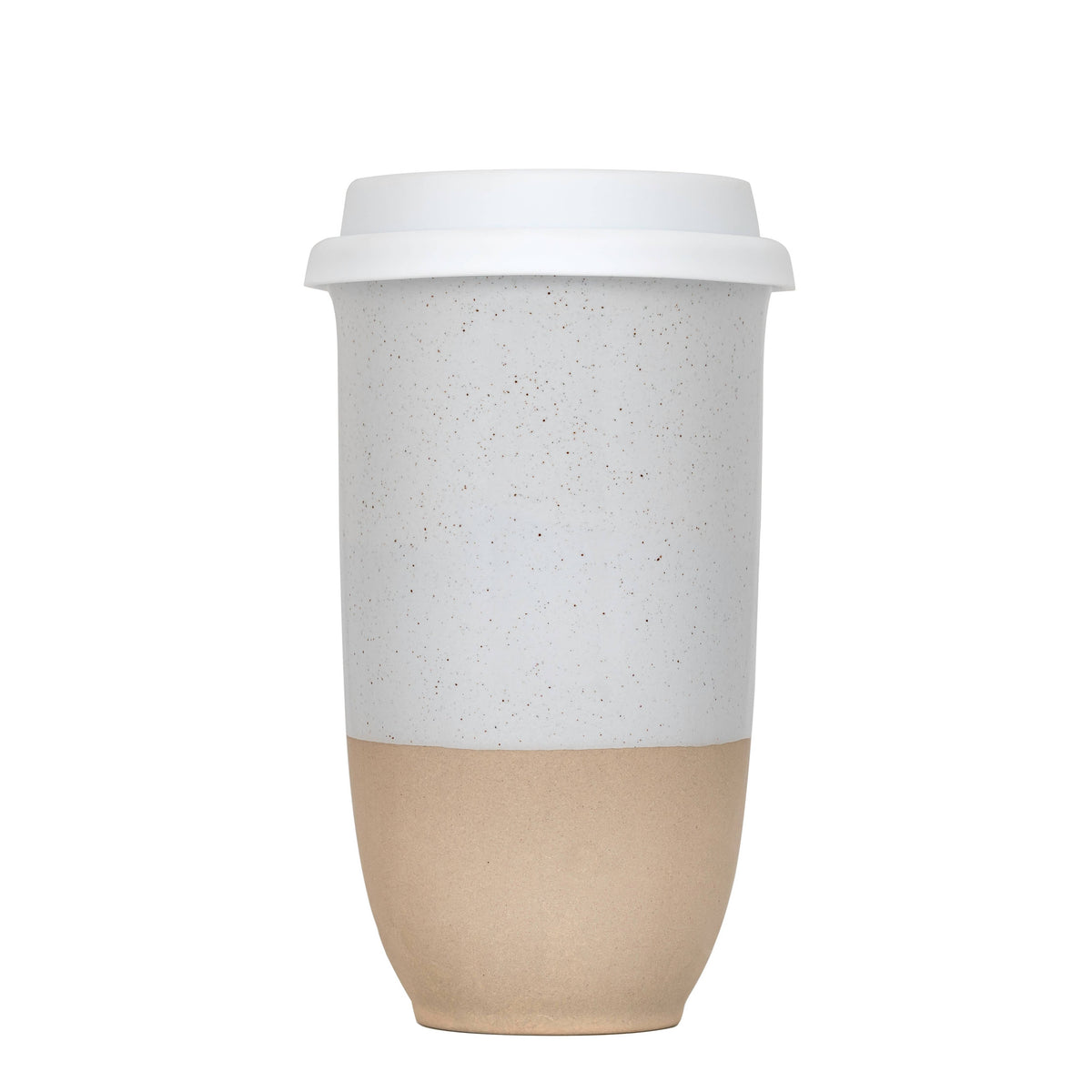 Nova Ceramics Travel Mugs - Dune 16oz Ceramic Travel Mug – (Includes Lid & Band)