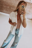 Sparkle Stripe Dolman Blouse