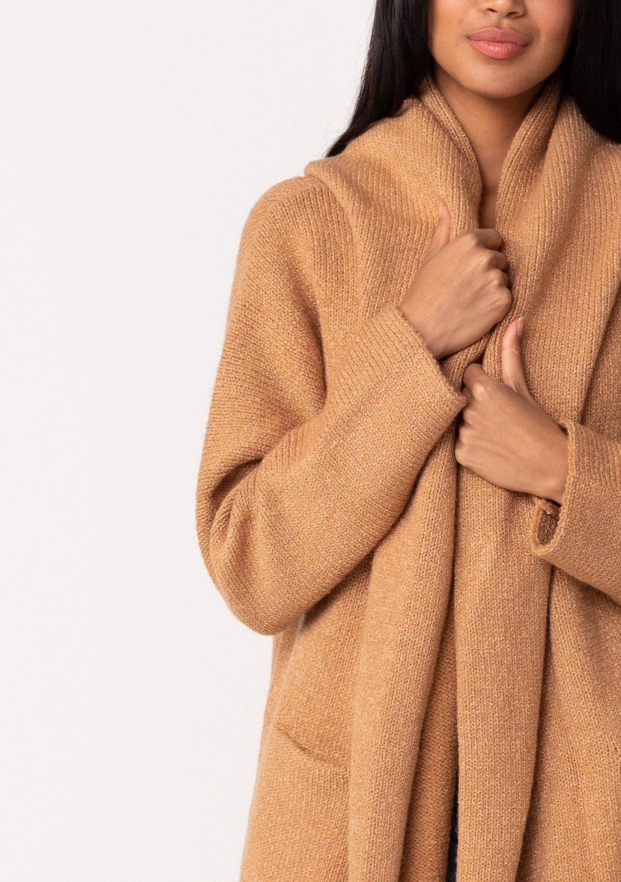 Cozy Oversized Hooded Cardigan