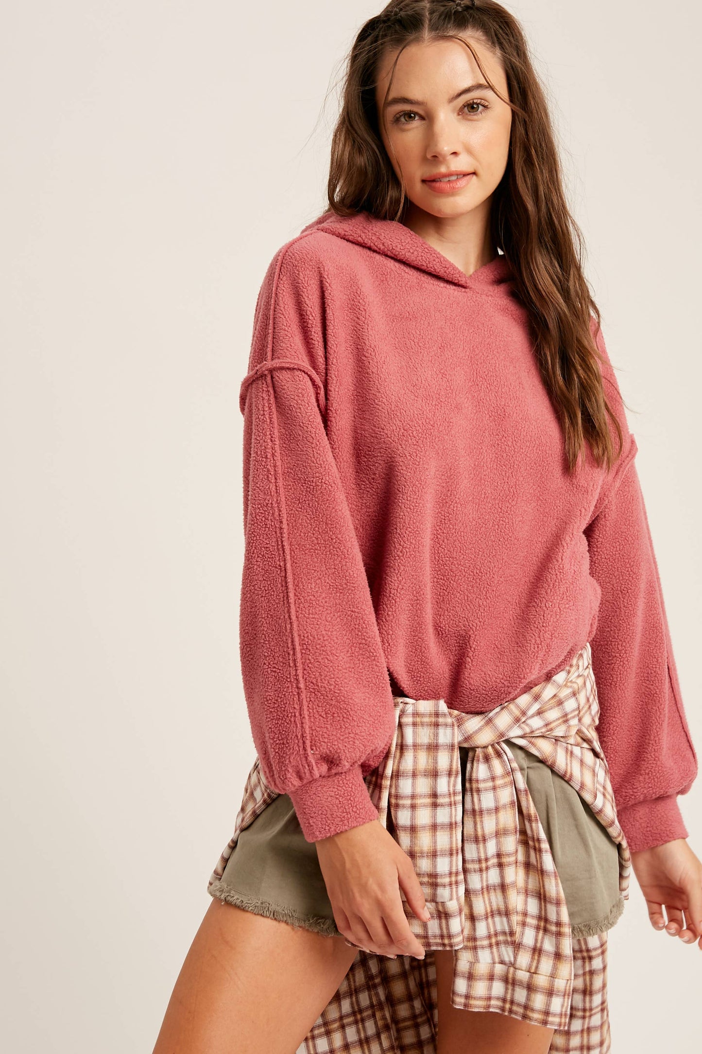 The Evergreen Ease Fleece Hoodie