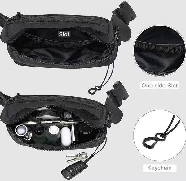 Adventurer Nylon Sling Belt Bag