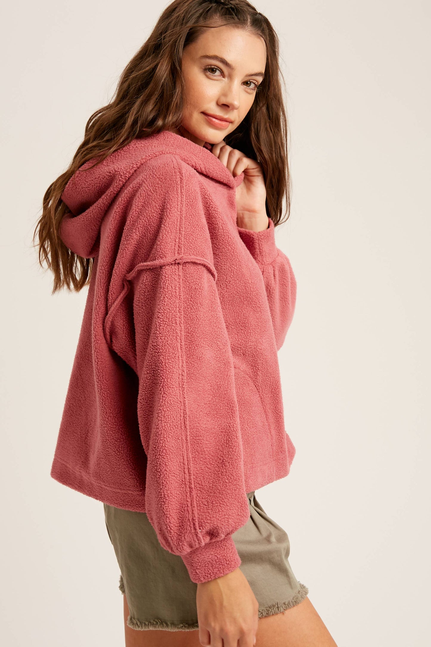 The Evergreen Ease Fleece Hoodie