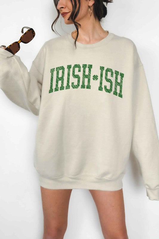 Irish-ish Oversized Sweatshirt