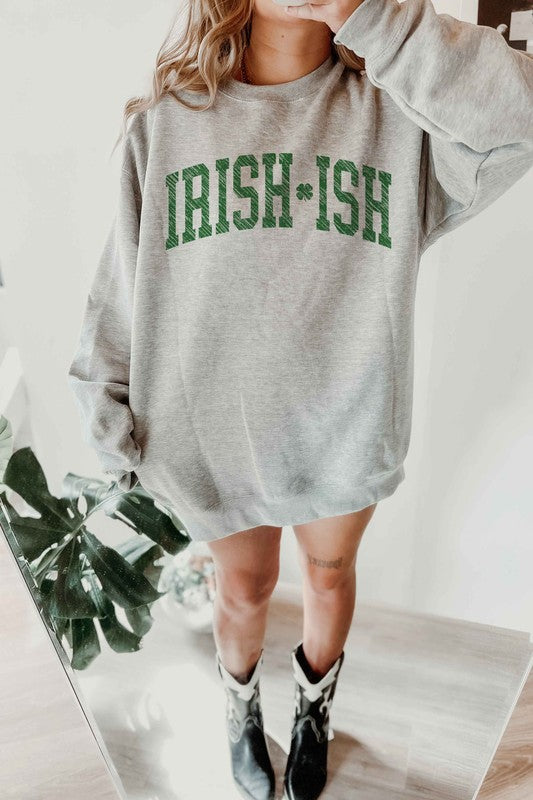 Irish-ish Oversized Sweatshirt