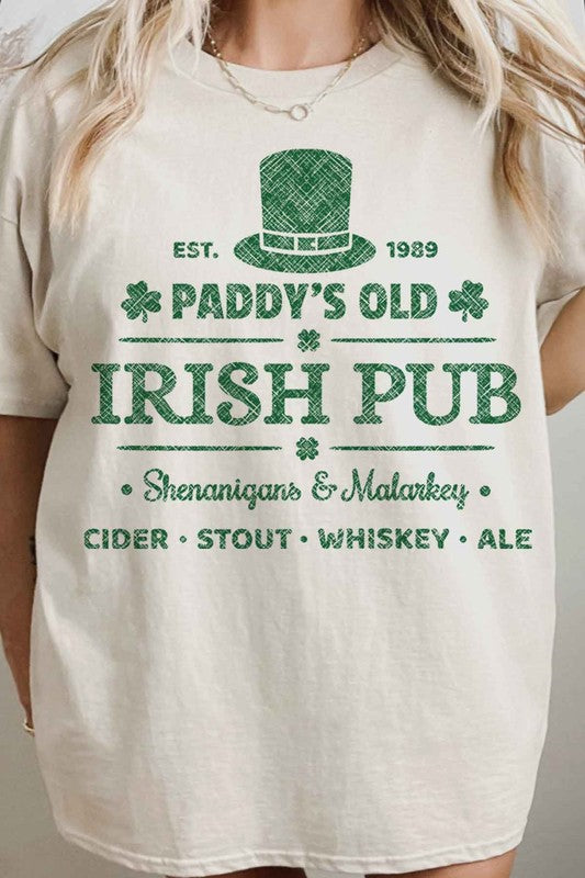 Paddy's Old Pub Oversized Tee