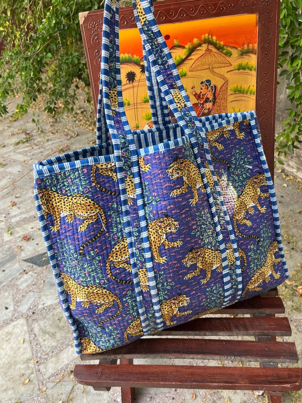 Bhawana Cotton Quilted Tote