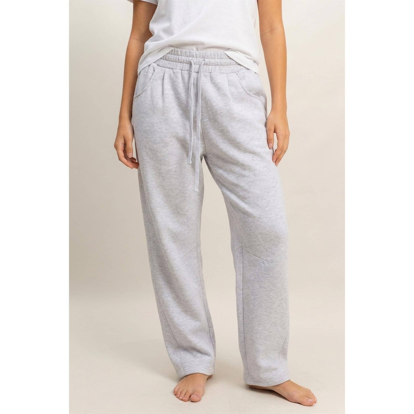 HYFVE - Drawstring Waist Barrel Sweatpants