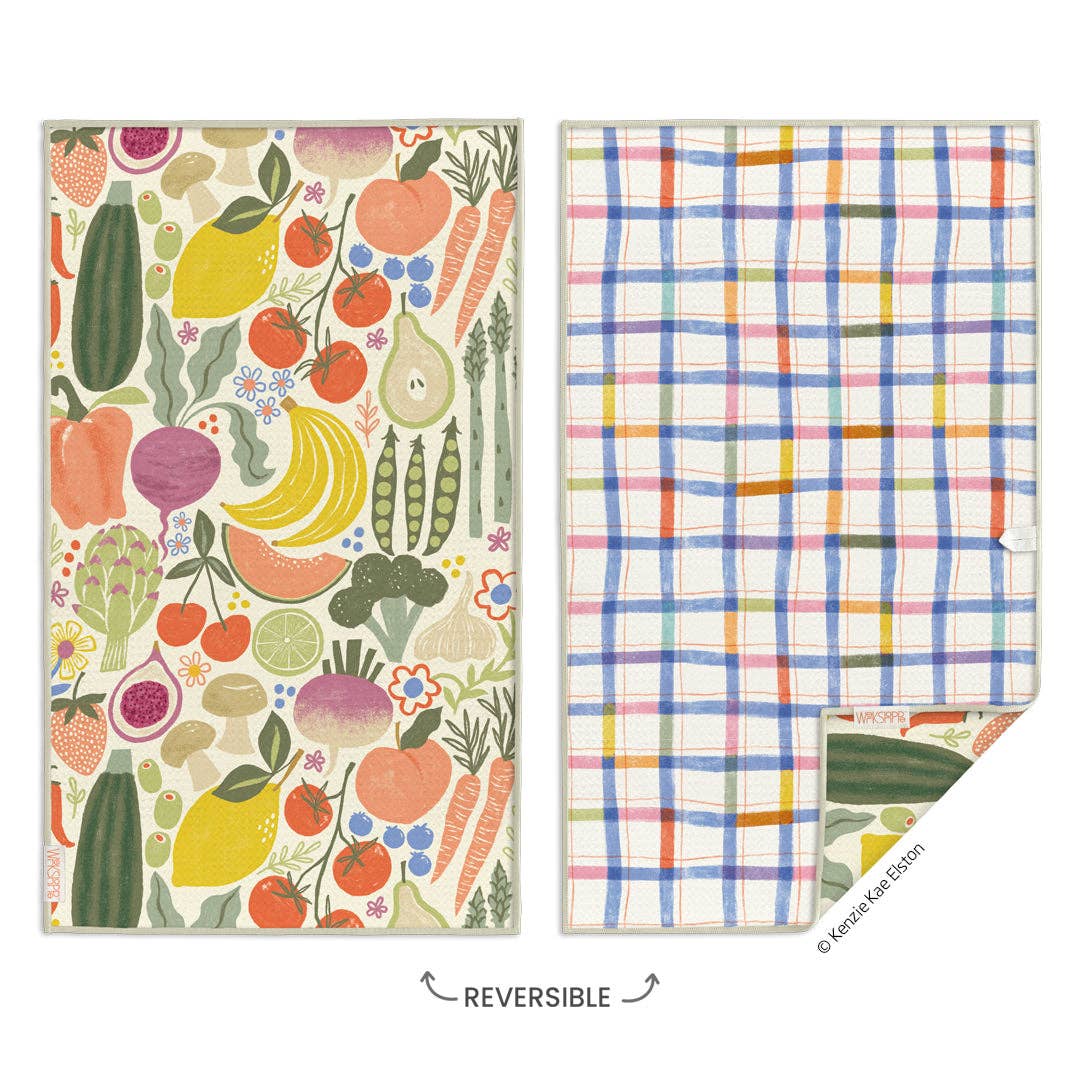 WerkShoppe - Farm Stand Microfiber Kitchen Towel