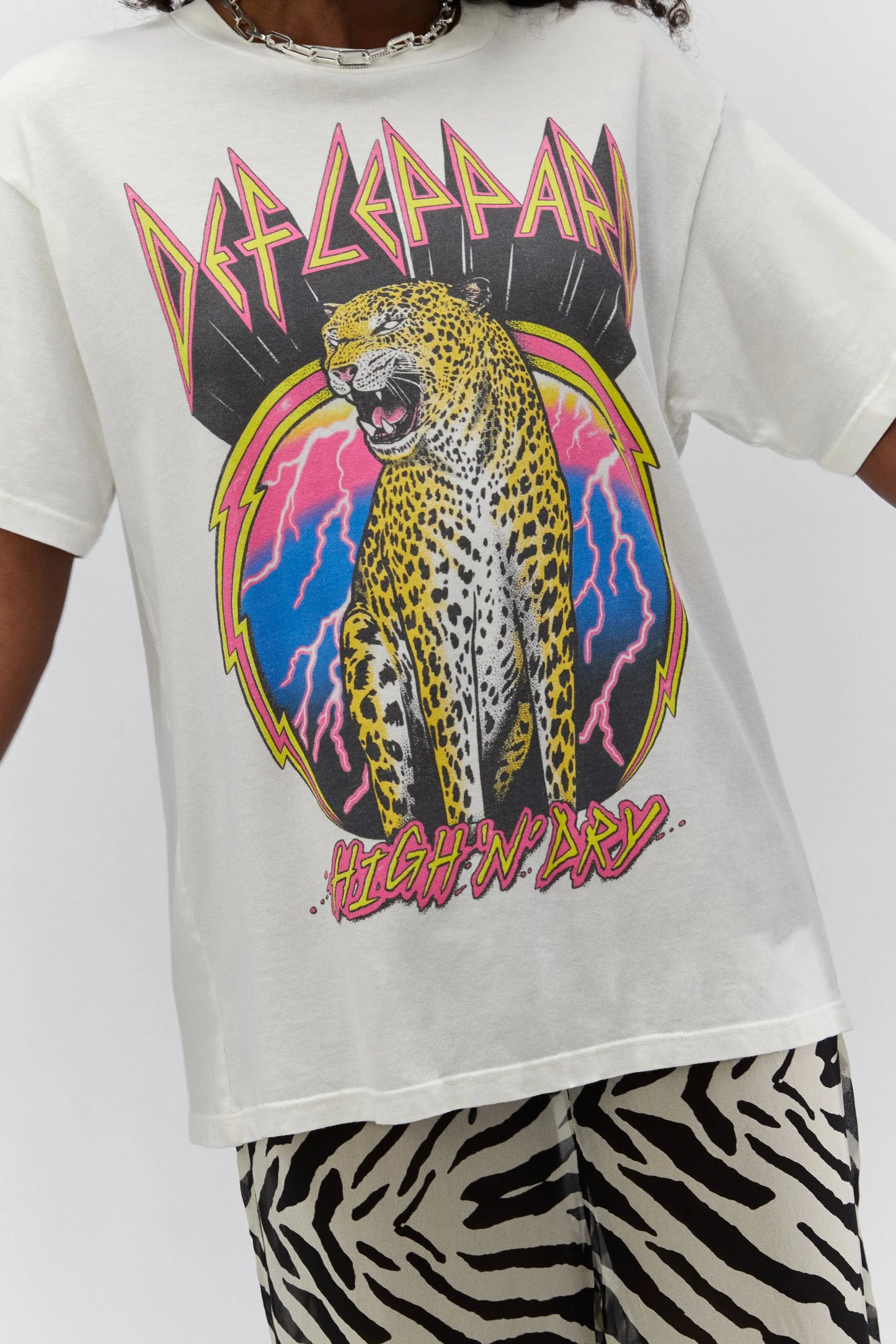 Def Leppard 'High N Dry' Tee