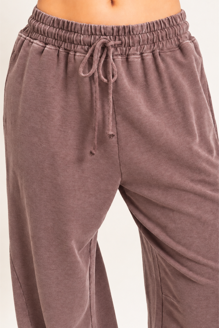 The Easy Days Wide-Leg Sweatpants