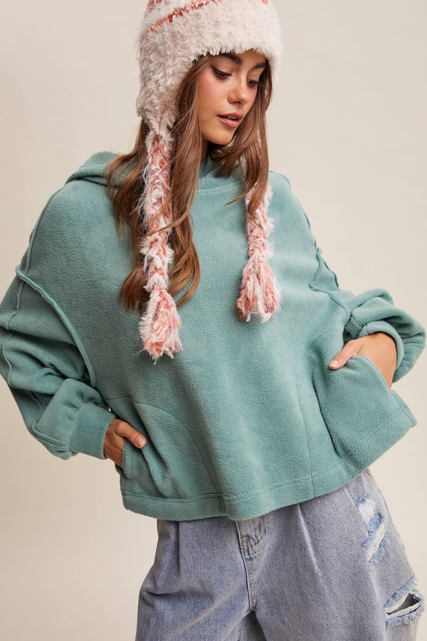 The Evergreen Ease Fleece Hoodie