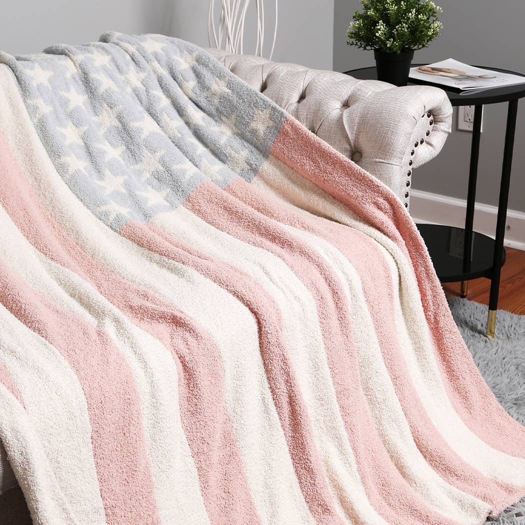 Sweet Liberty Cozy Throw Blanket