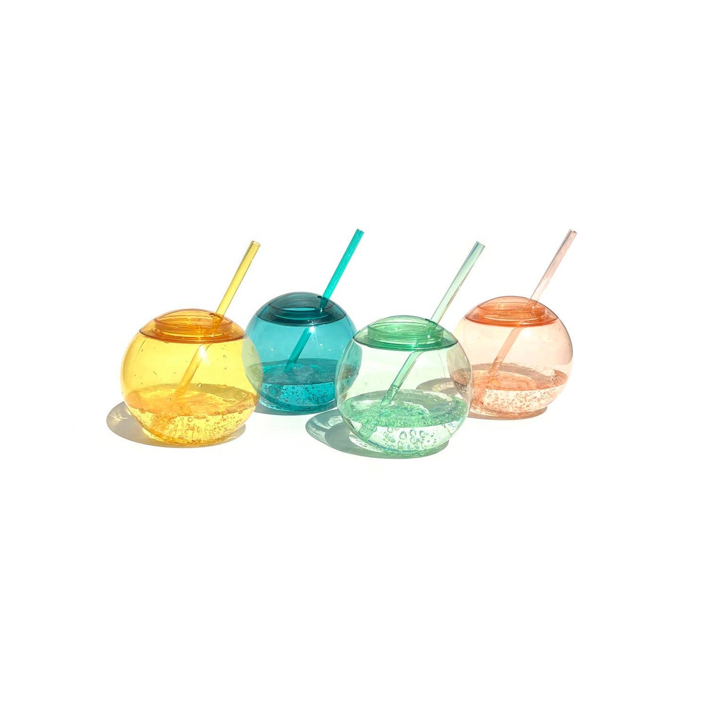 Minnidip by La Vaca - The So Adora(ball)! Tumbler Drink Set