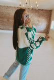 Pippa Checkered Cardigan