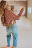 Moxi Mixed Up Sweater Cardi