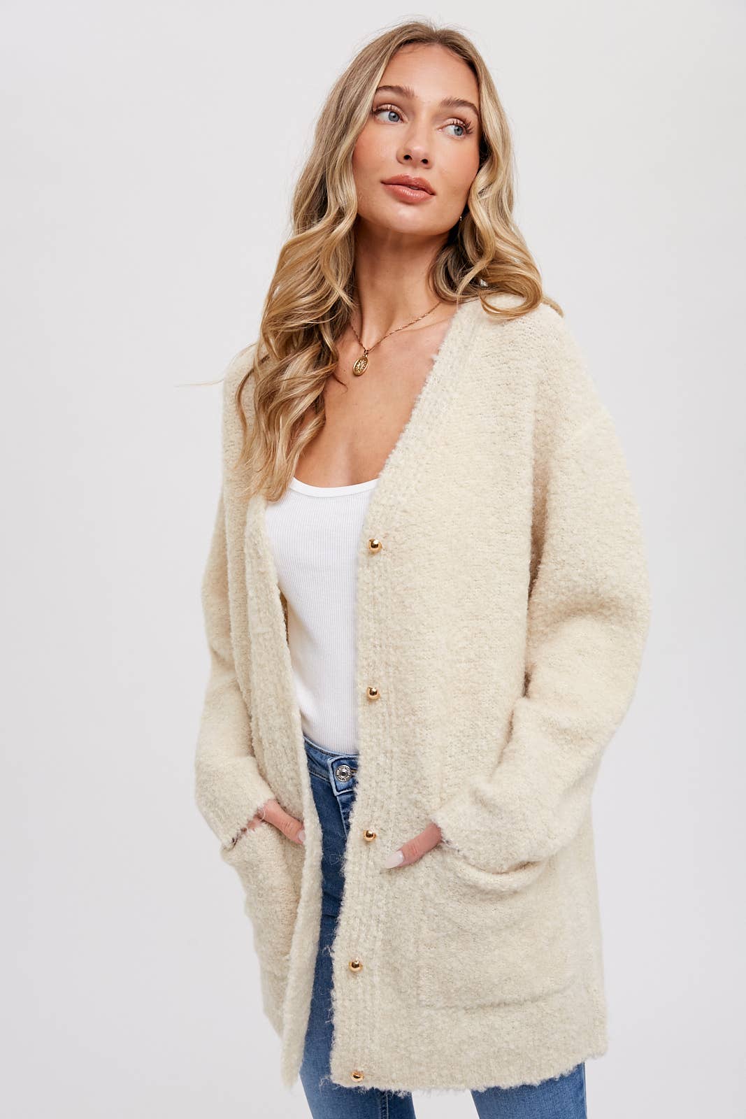 Boho Bliss Fuzzy Cardi