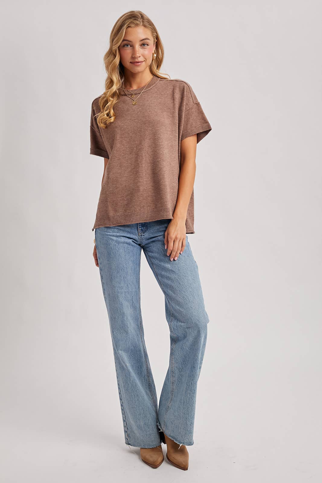 The Everyday Ease Sweater Knit Tee