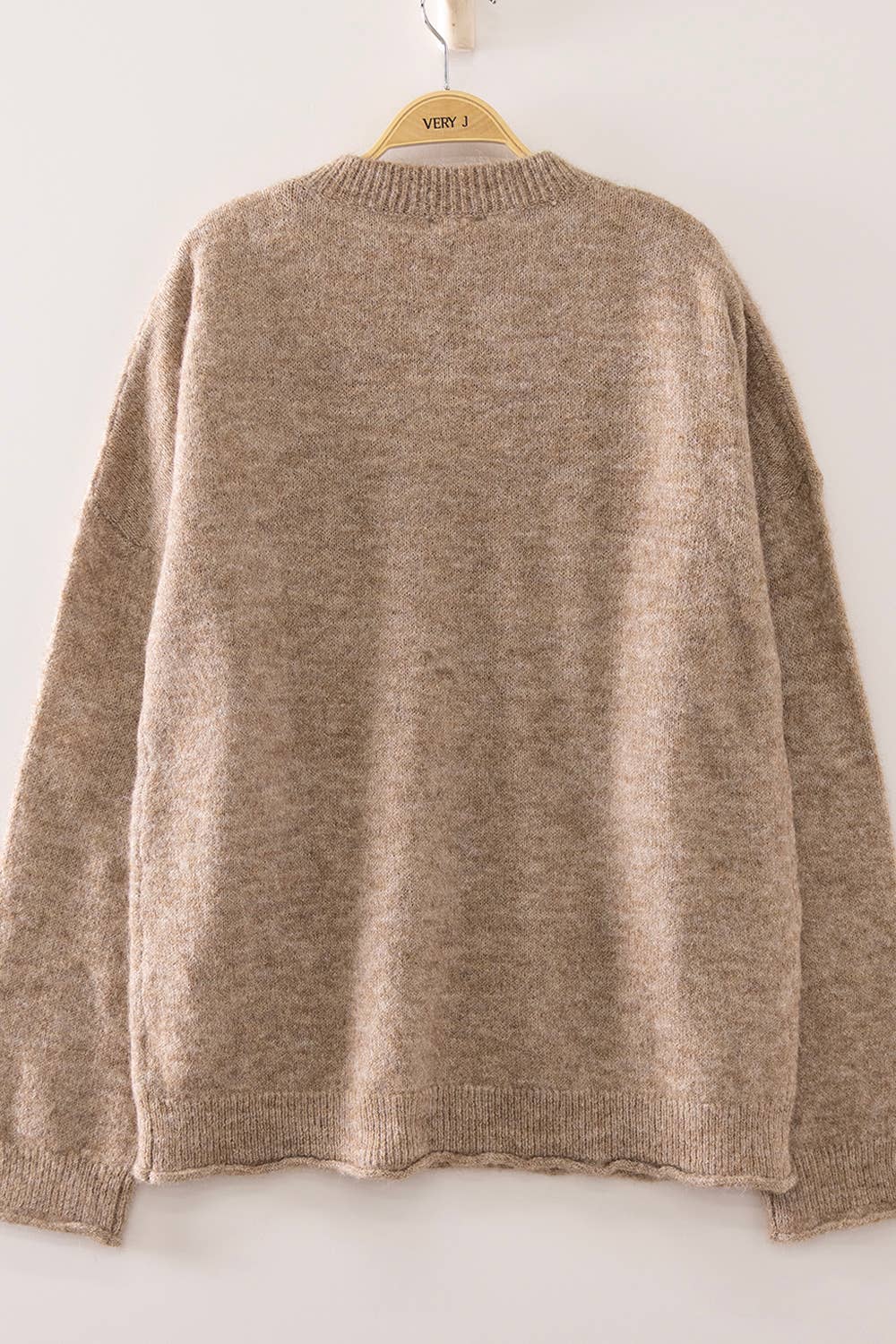 VERY J - 12W3683N-Cozy Mallard Sweater