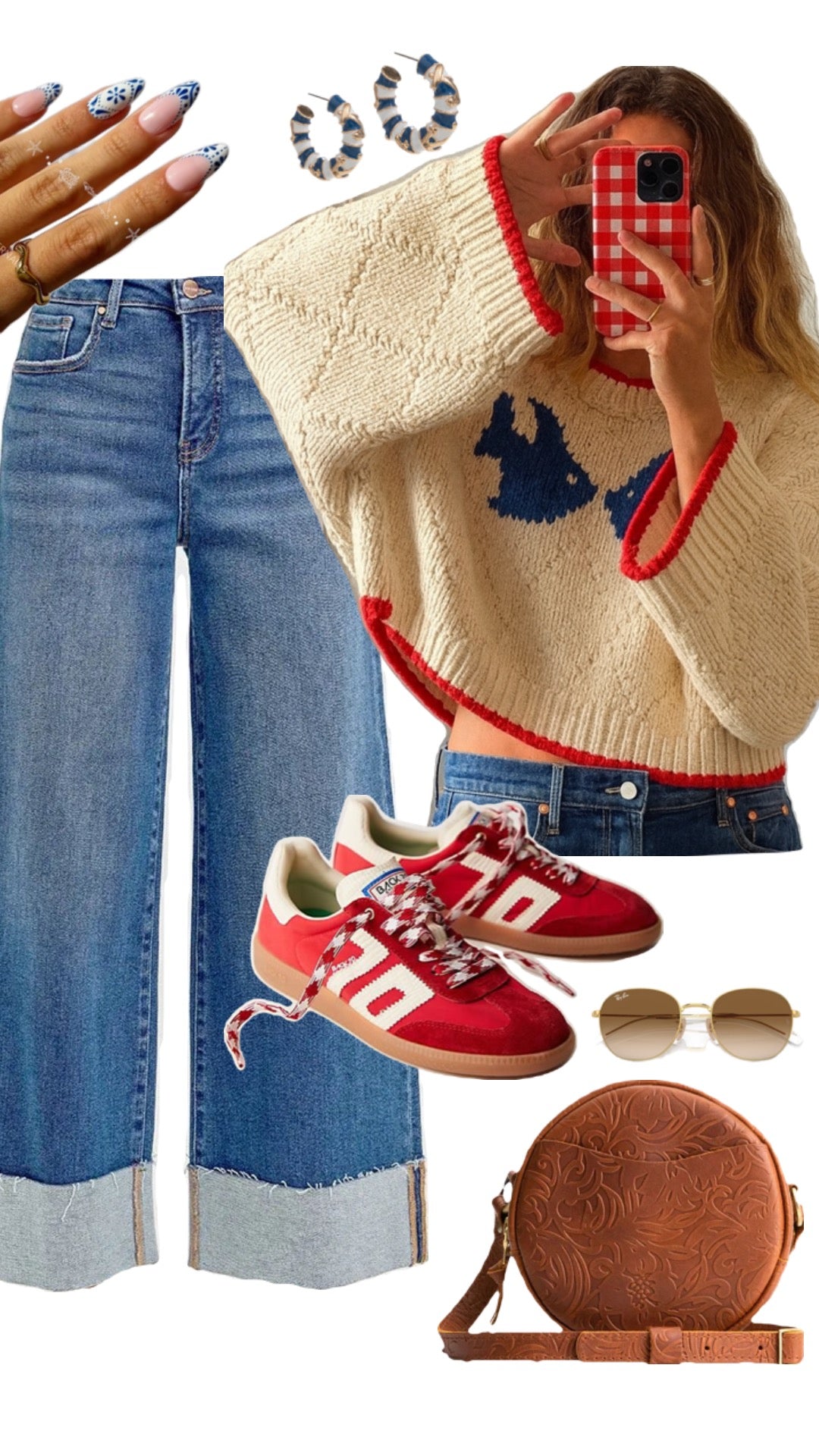 Campus Catch Knit Sweater