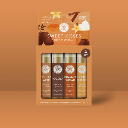 Woolzies - Sweet Kisses Lip Balm Set Of 4