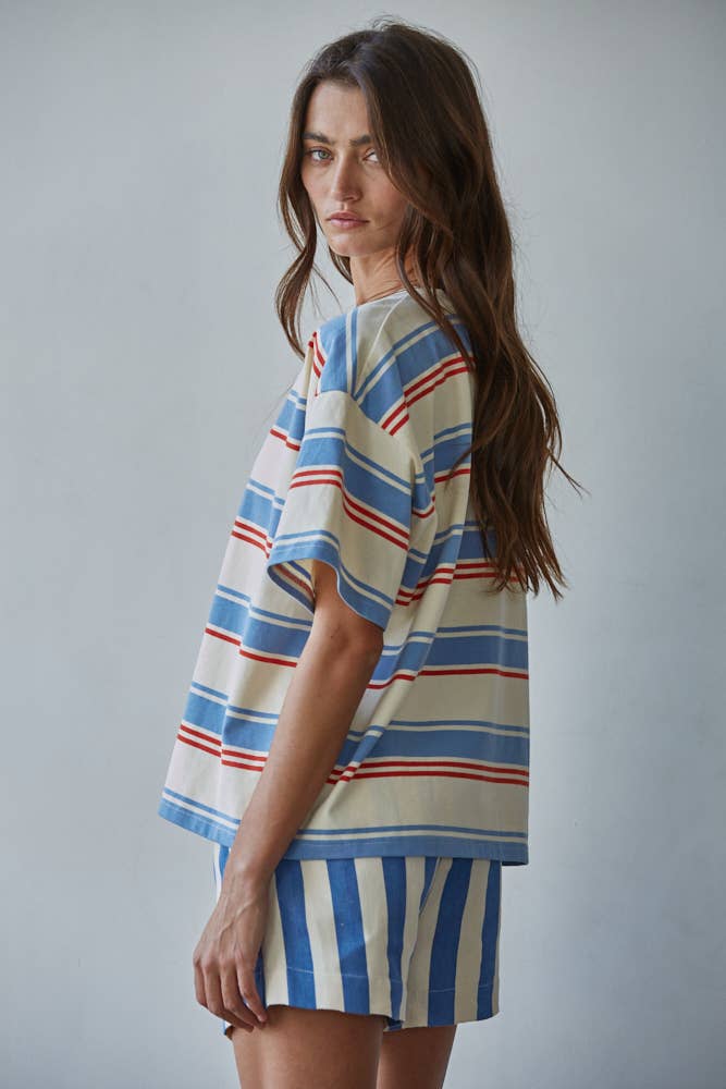 Bicentennial Stripe Tee