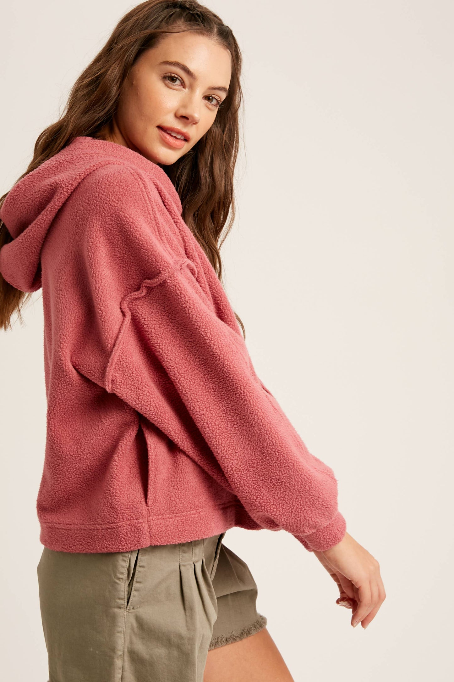 The Evergreen Ease Fleece Hoodie