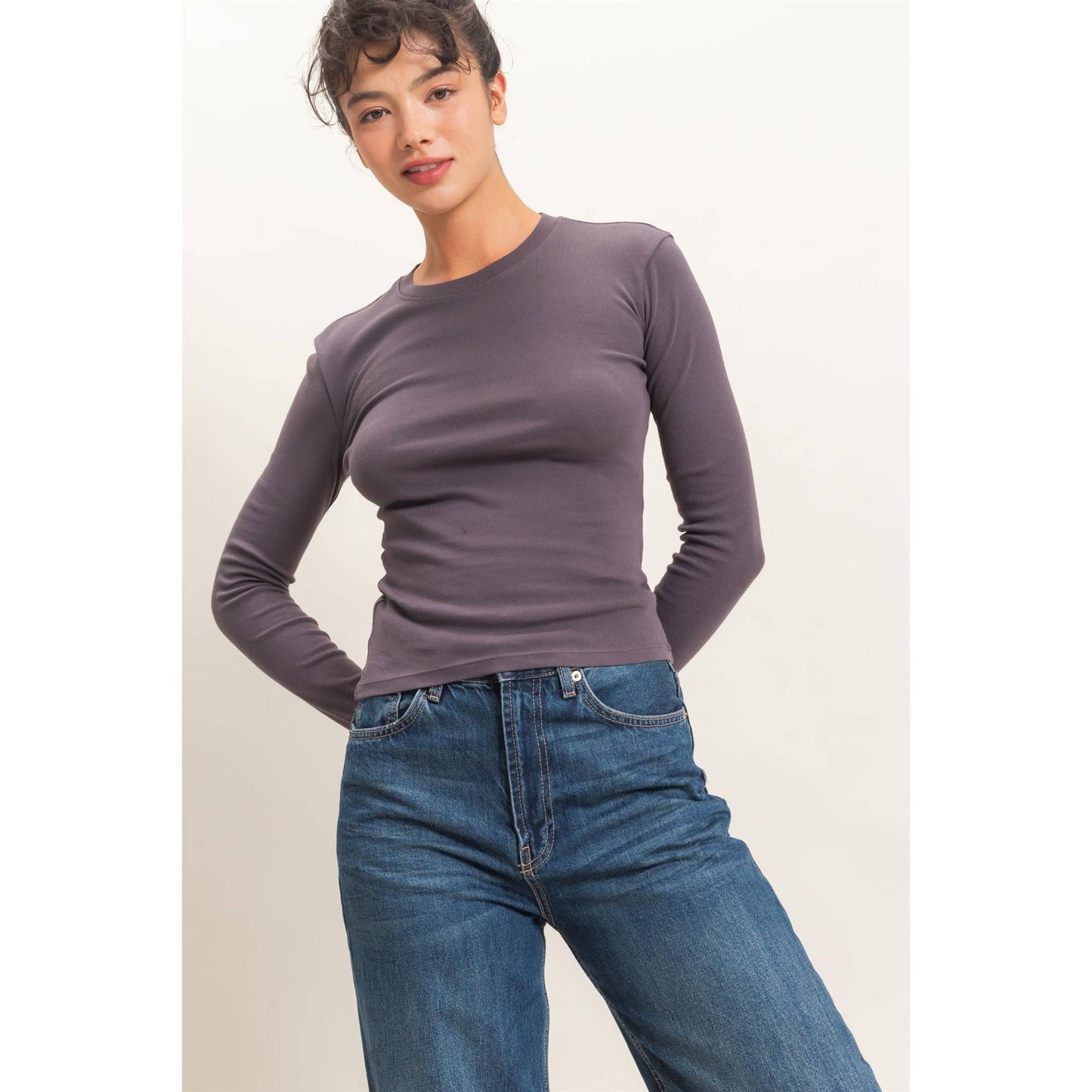 HYFVE - Crew Neck Long Sleeve Top