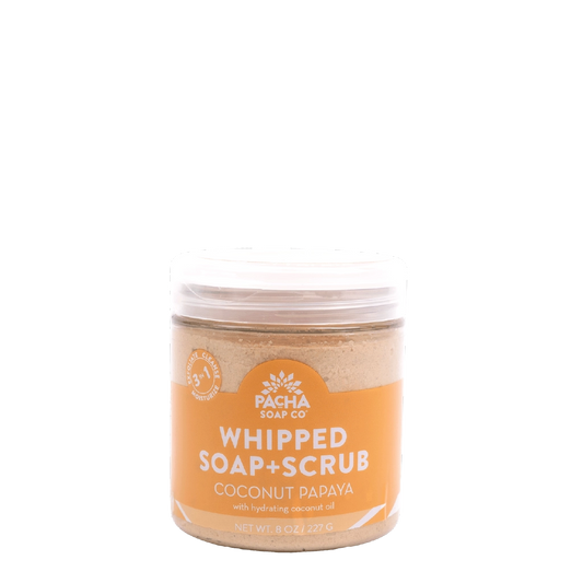 Coconut Papaya Whipped Soap