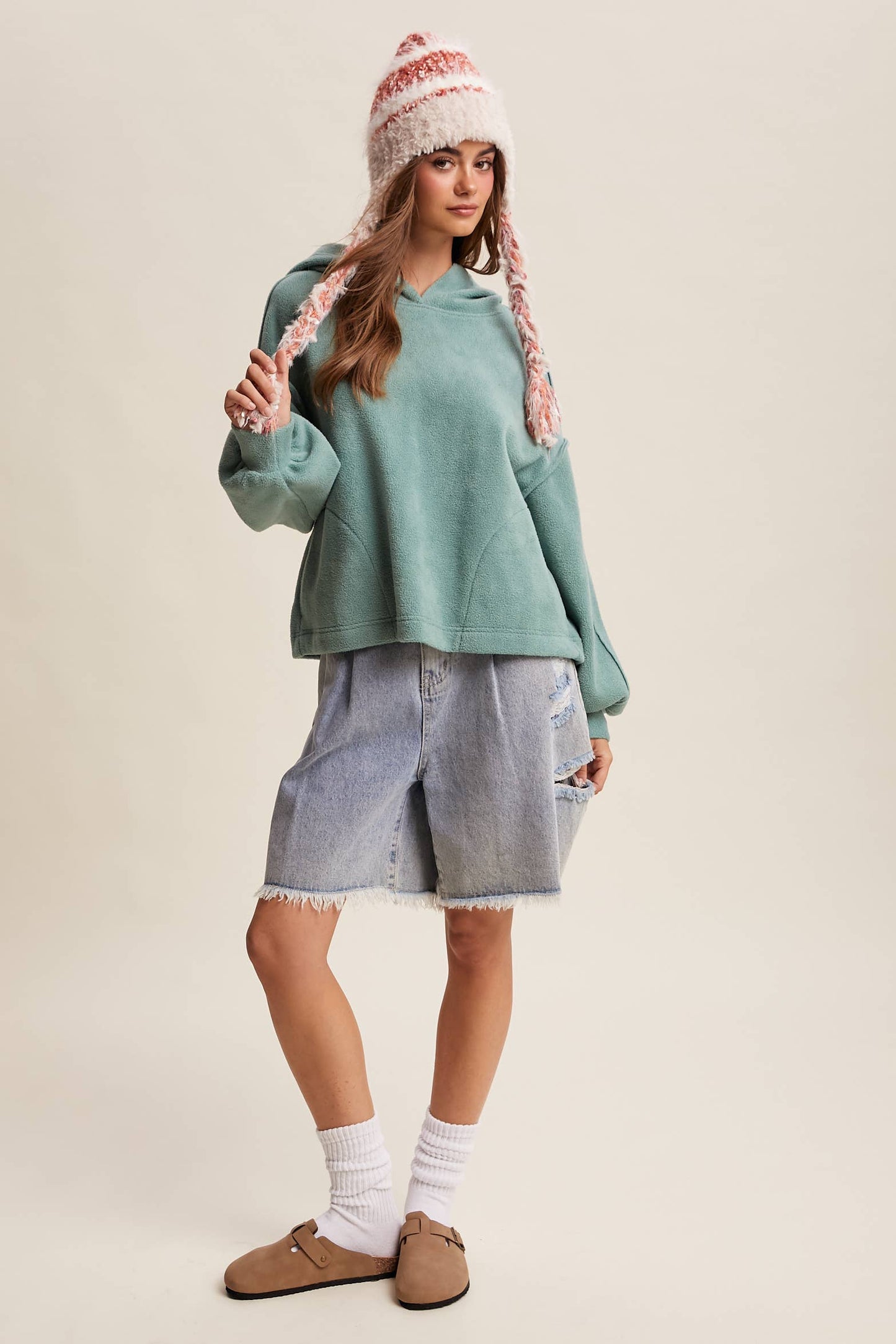 The Evergreen Ease Fleece Hoodie