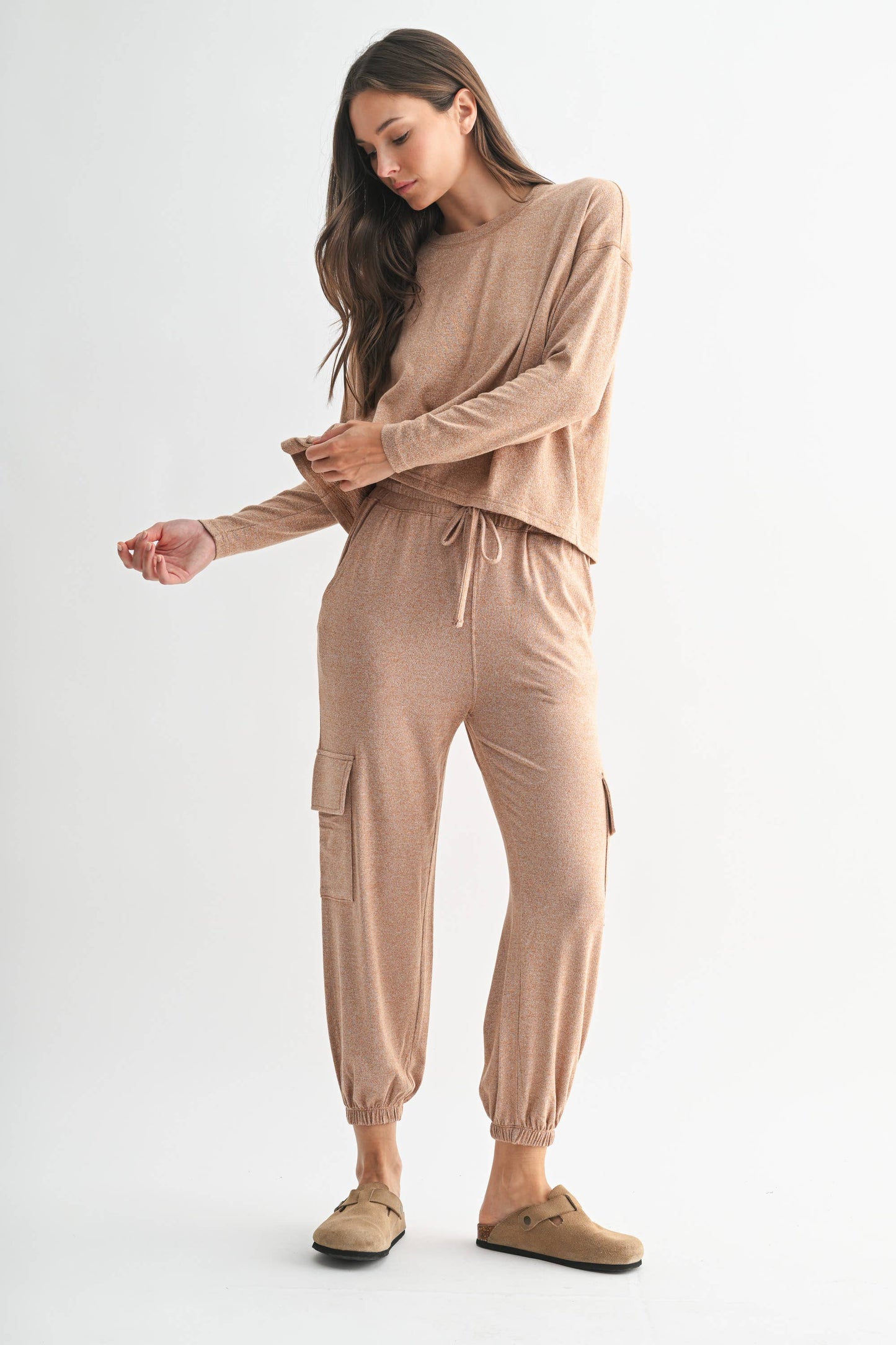 Cloud Kissed Cargo Joggers