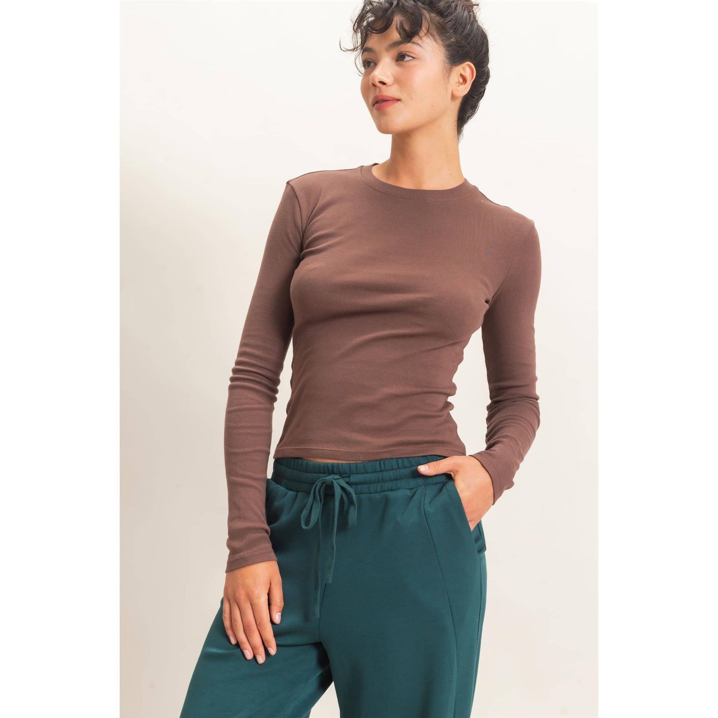 HYFVE - Crew Neck Long Sleeve Top