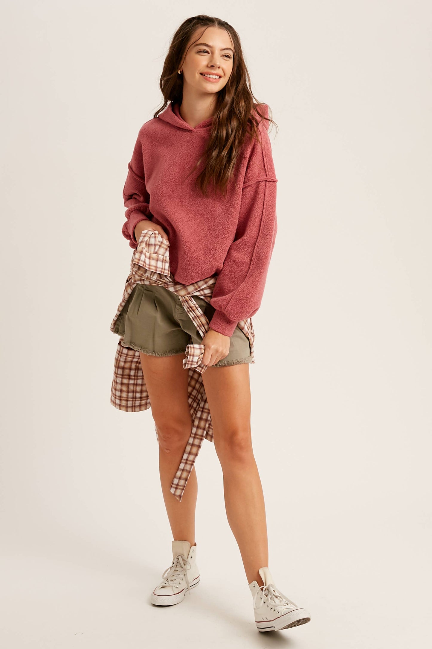 The Evergreen Ease Fleece Hoodie