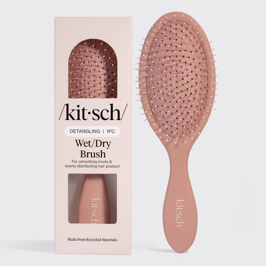 KITSCH - Recycled Plastic Wet/Dry Brush- Terracotta