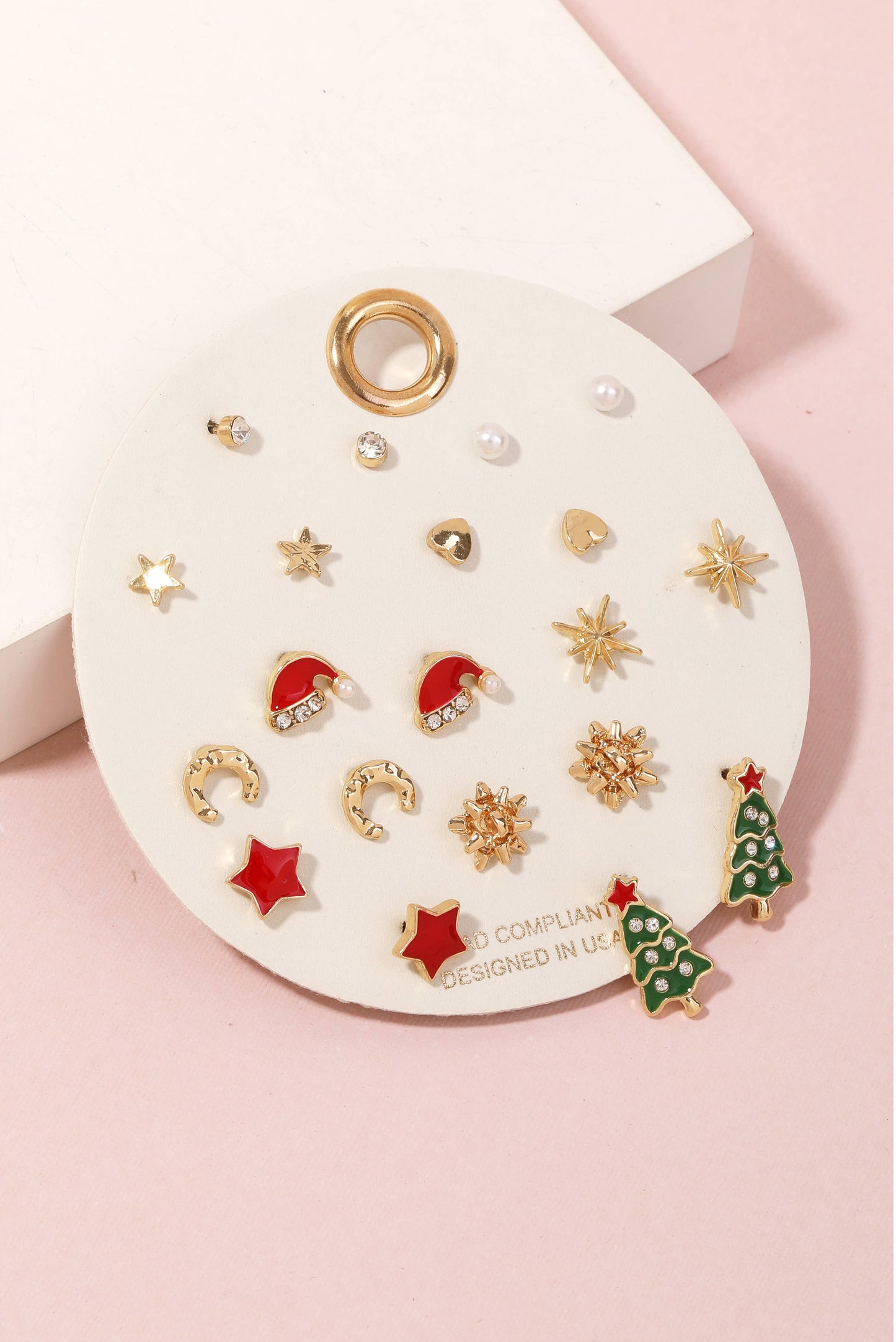 Holiday Cheer Stud Earring Set