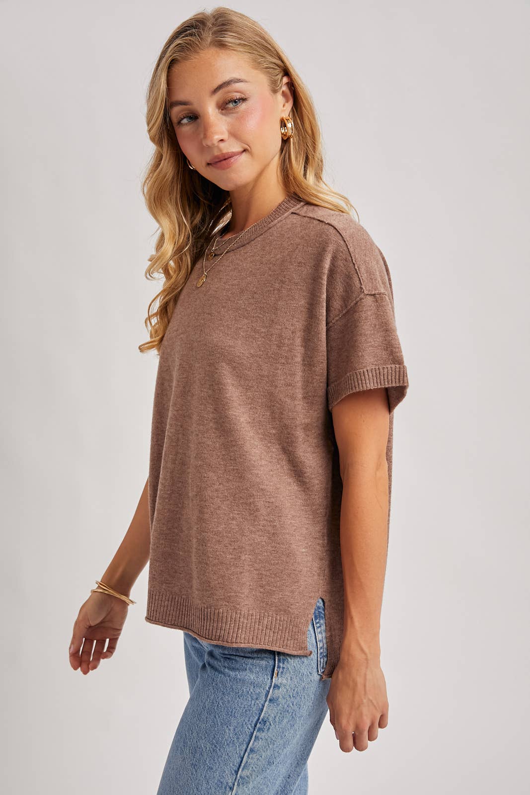 The Everyday Ease Sweater Knit Tee