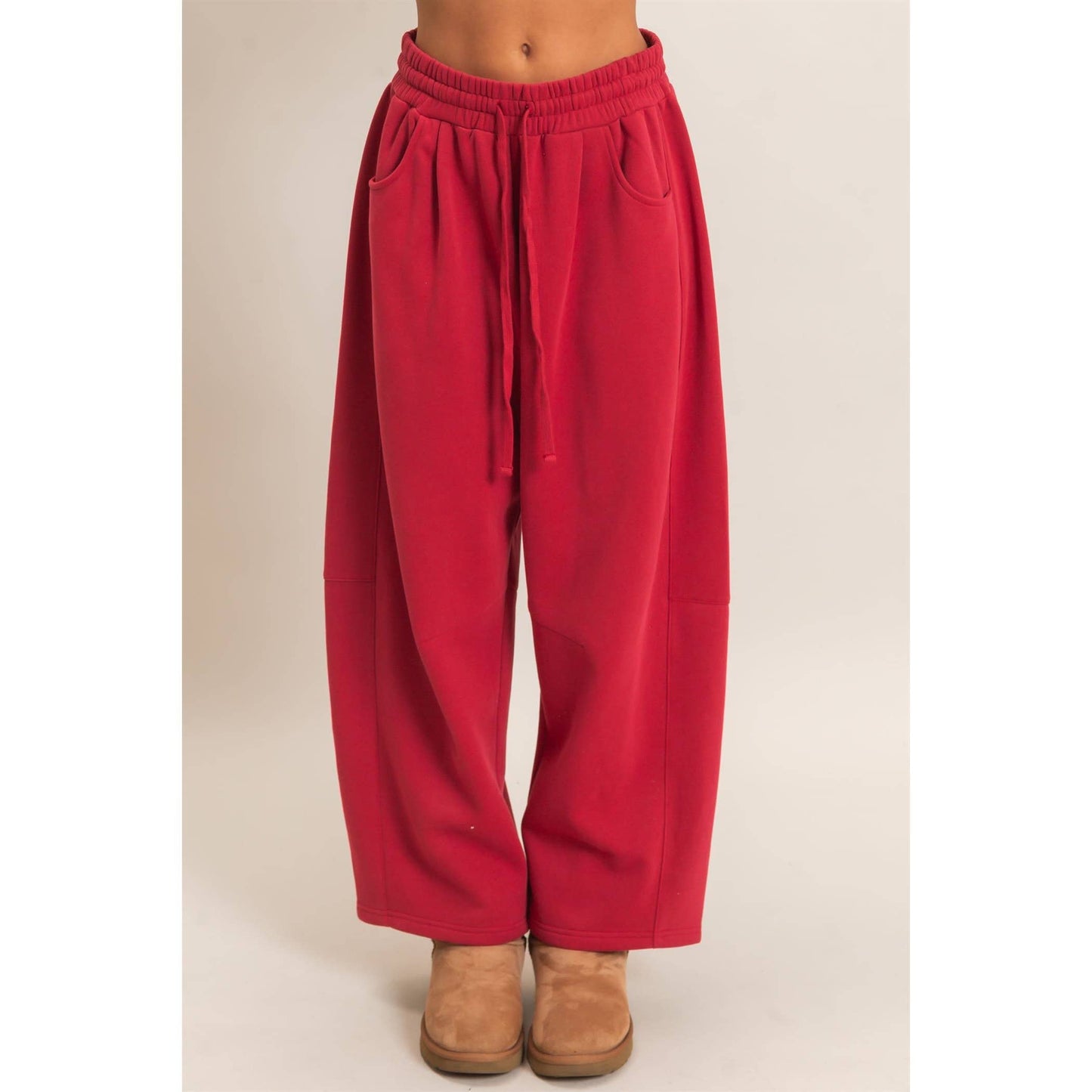 HYFVE - Drawstring Waist Barrel Sweatpants