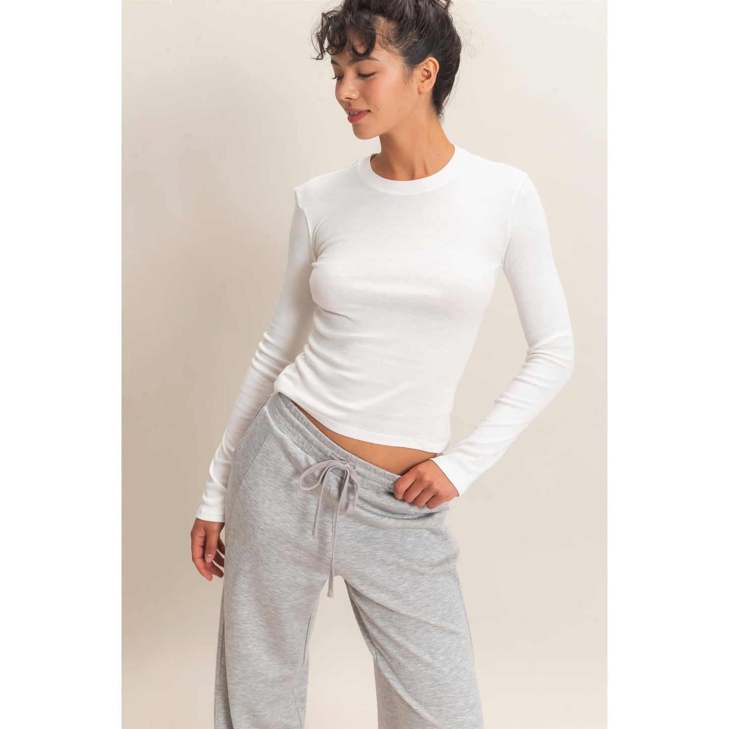 HYFVE - Crew Neck Long Sleeve Top