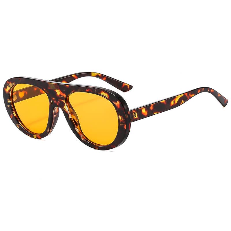 Amalfi Oversized Shield Sunglasses