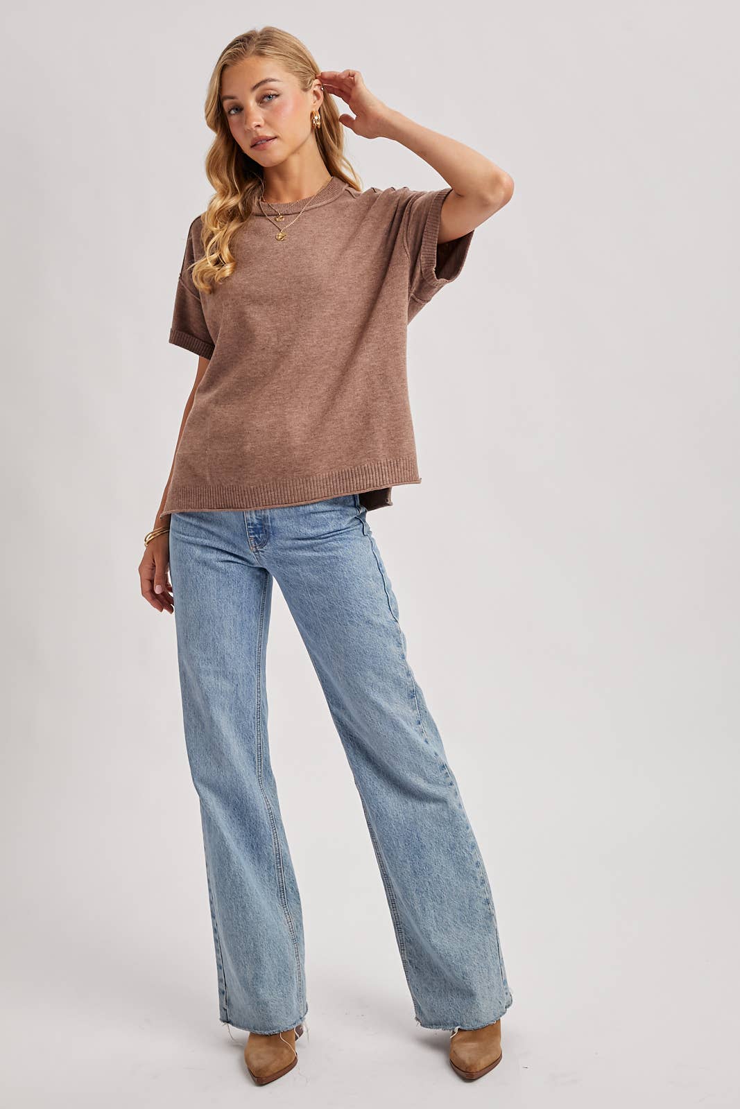 The Everyday Ease Sweater Knit Tee