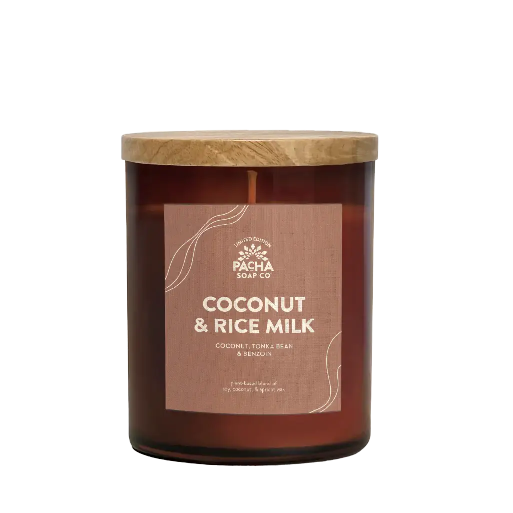 Pacha Soap Co. Coconut & Rice Milk Candle