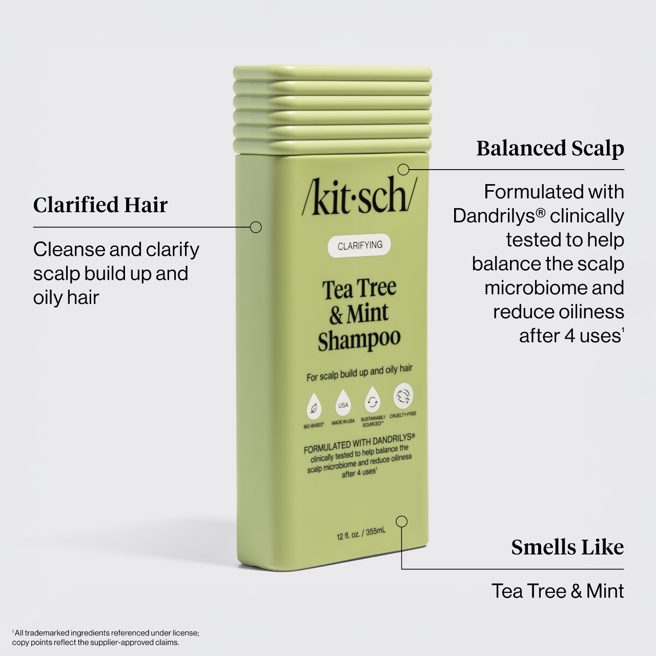 KITSCH - Clarifying Tea Tree & Mint Shampoo
