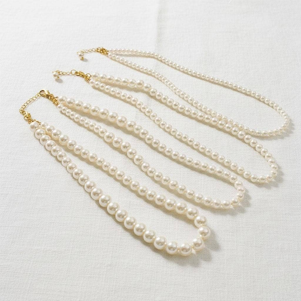 Classic Pearl Strand Necklace