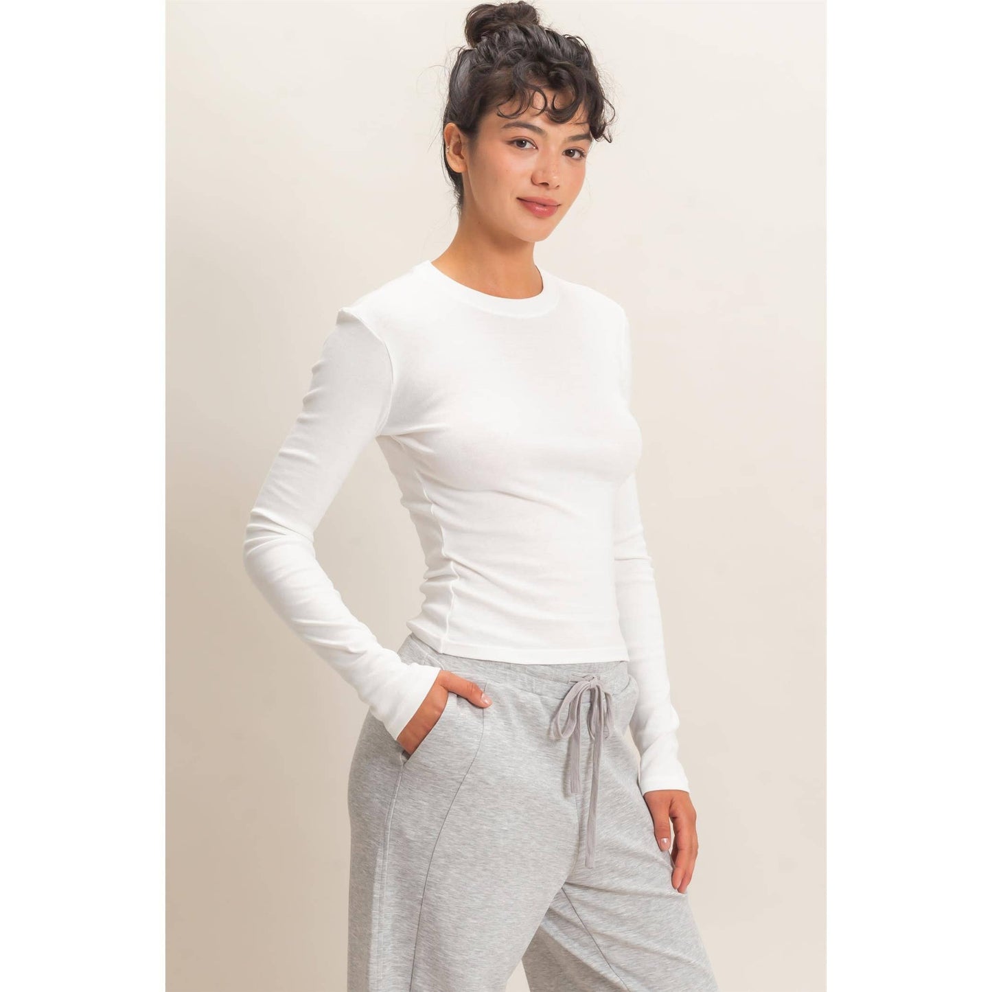 HYFVE - Crew Neck Long Sleeve Top