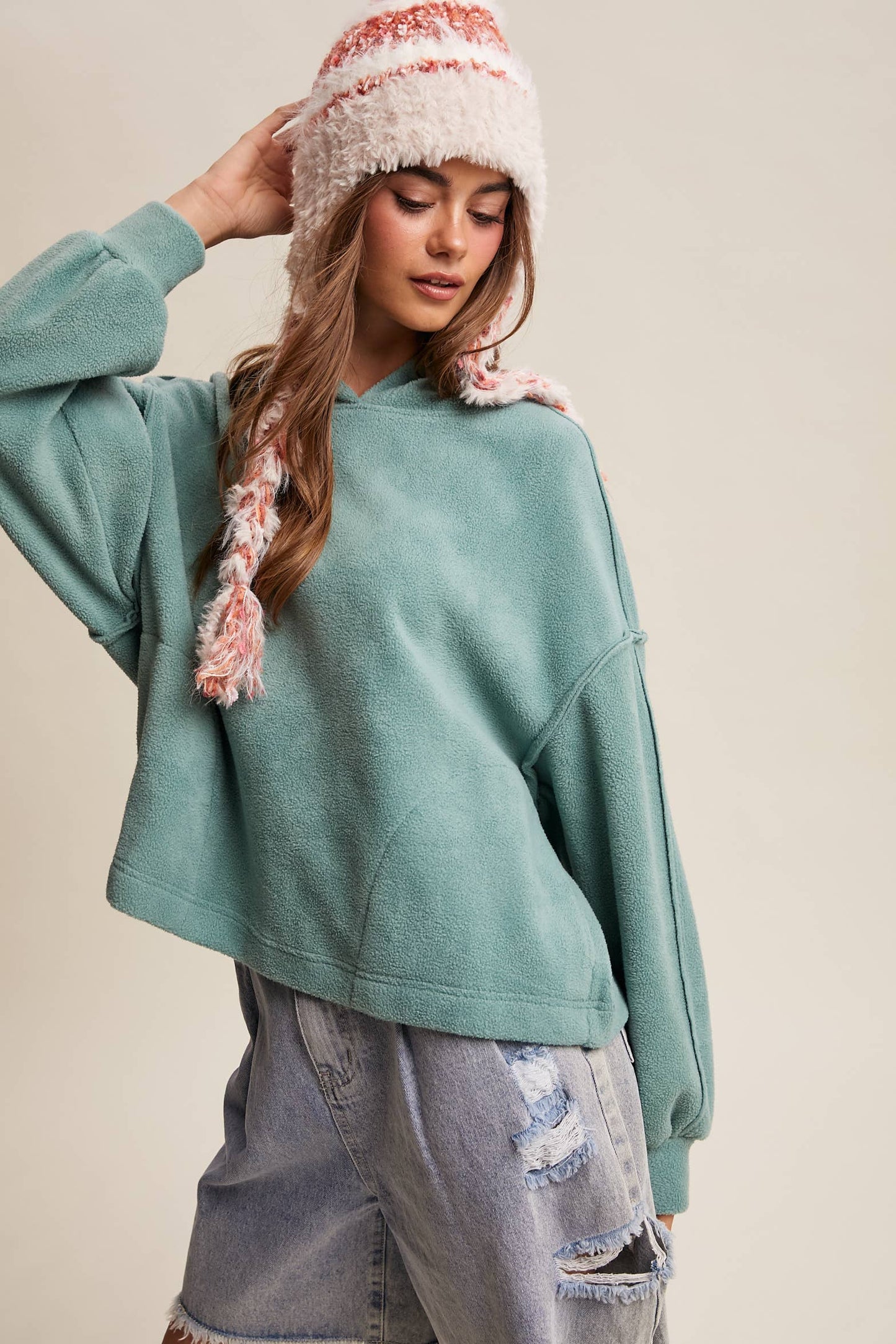 The Evergreen Ease Fleece Hoodie