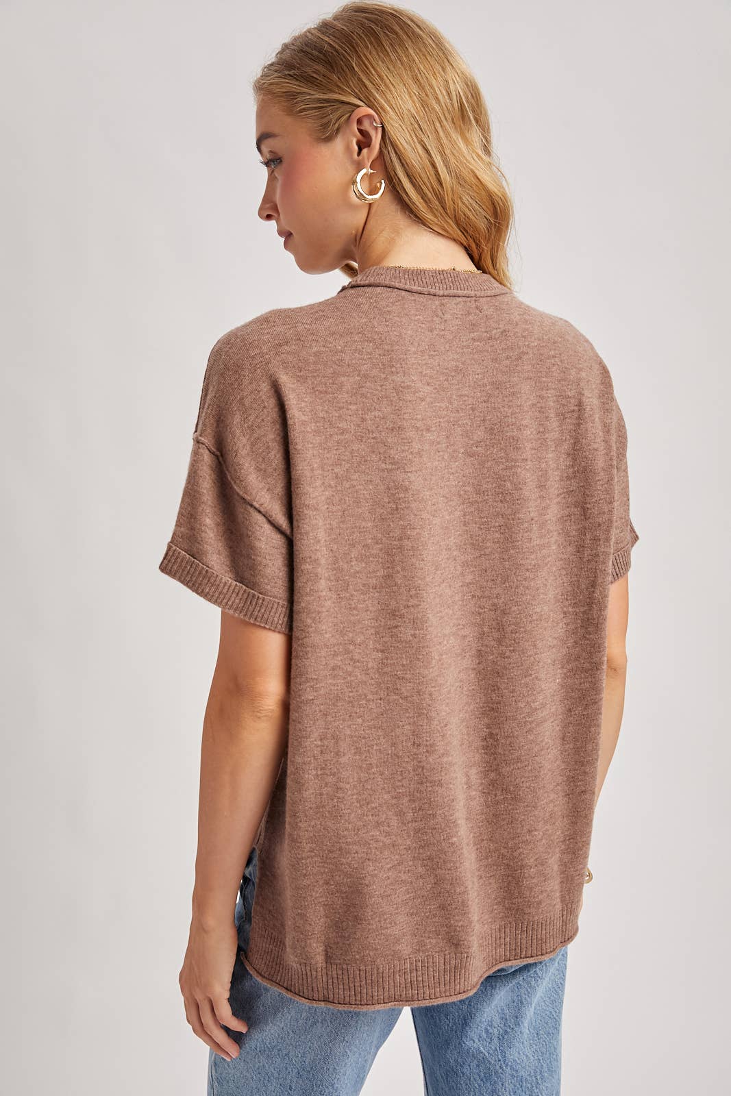 The Everyday Ease Sweater Knit Tee