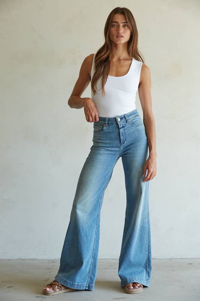 By Together - S1187N | Double Layered Seamless Top