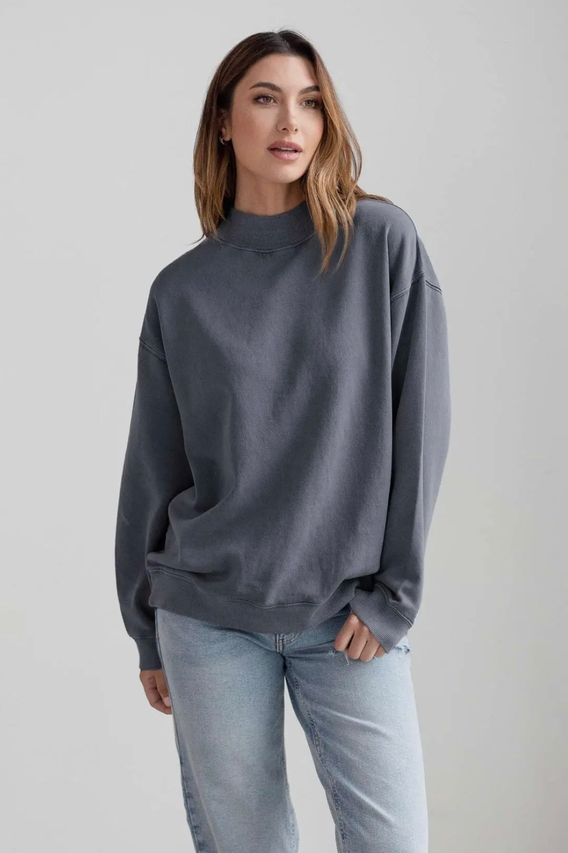 Nantucket Mock-Neck Sweatshirt