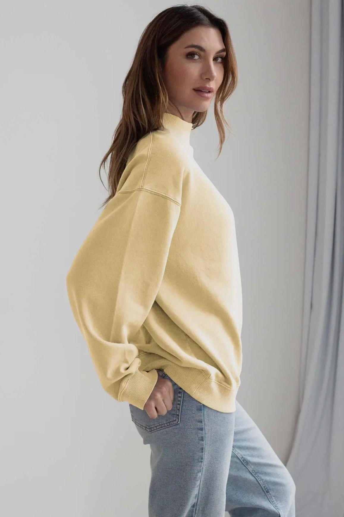 Nantucket Mock-Neck Sweatshirt